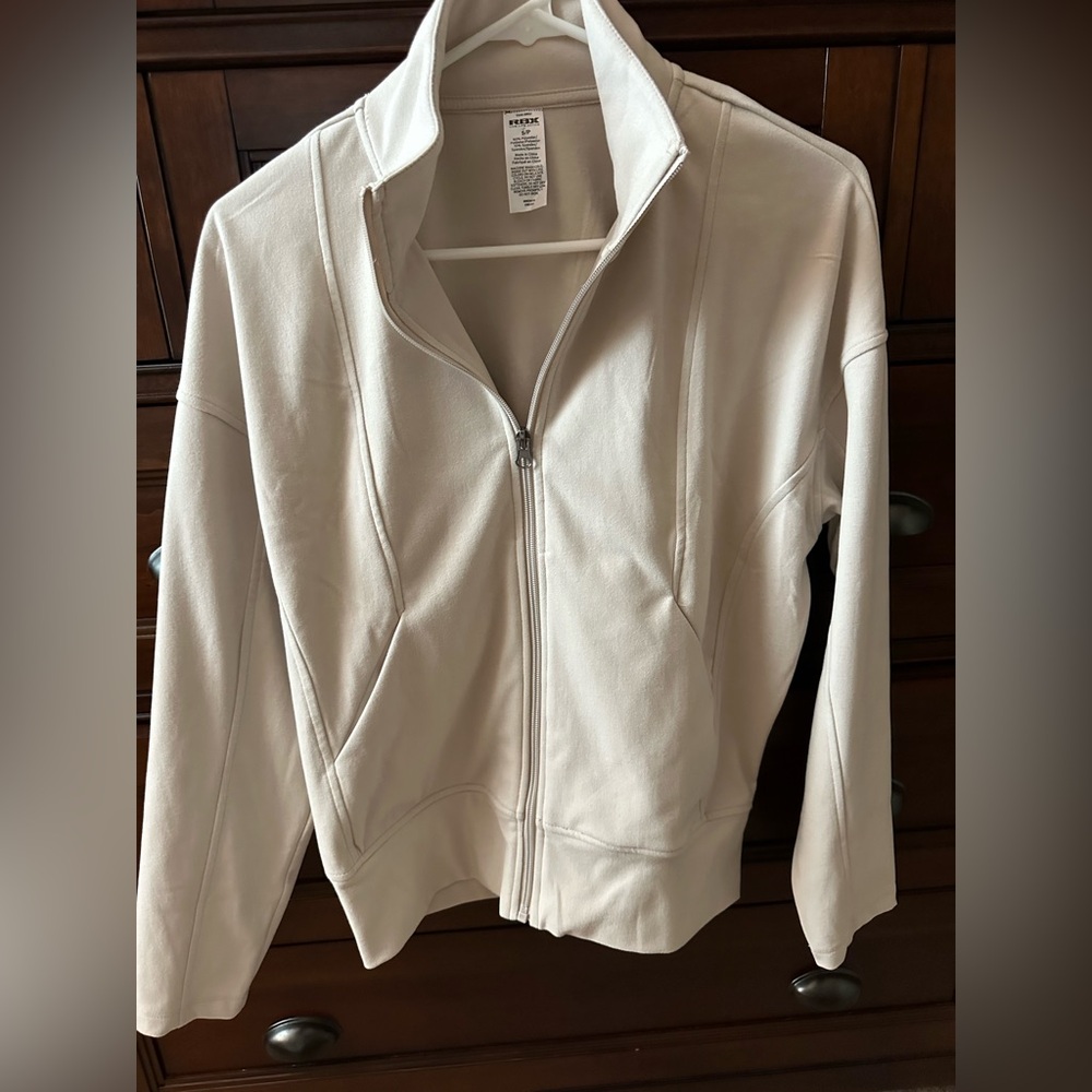 RBX Women's Cream zip up  Jacket